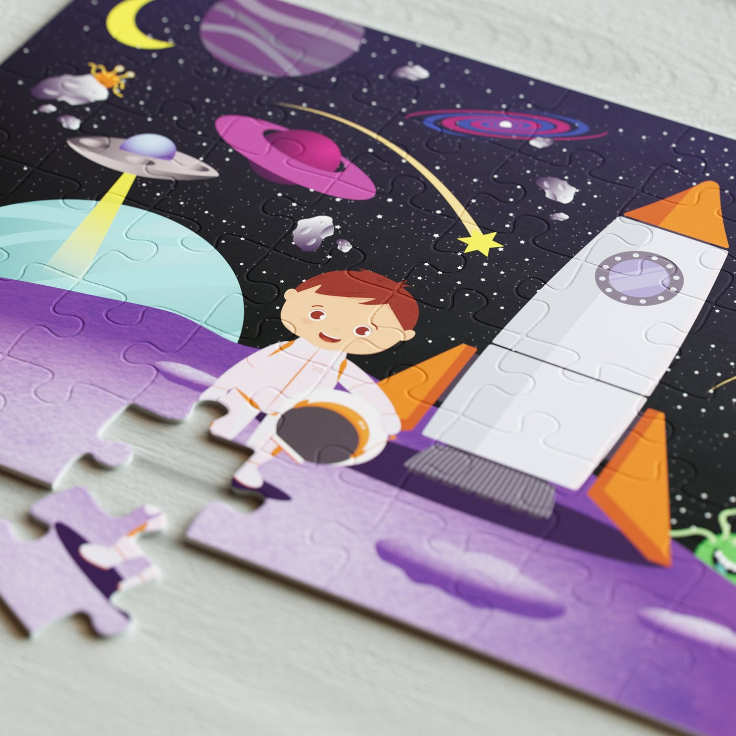 Space Explorer Jigsaw Puzzle