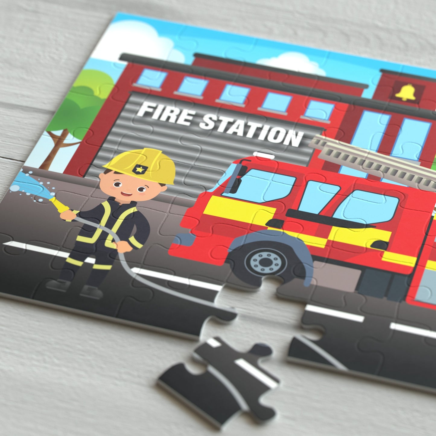 Fire Engine jigsaw puzzle