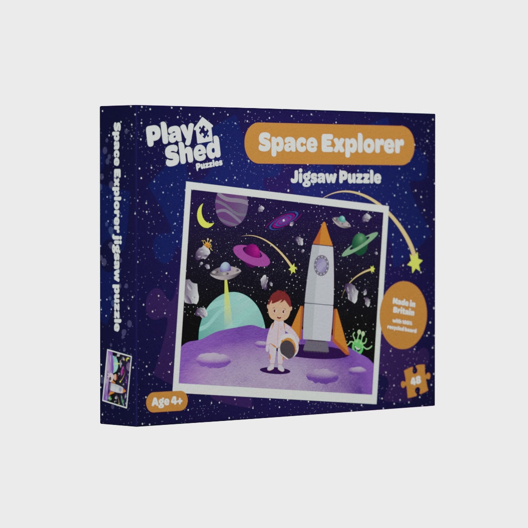 Space Explorer Jigsaw Puzzle